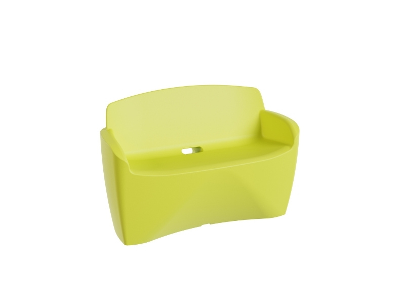 Zweisitzerbank / Loveseat mit Abfluss Nashorn® – Bild 6