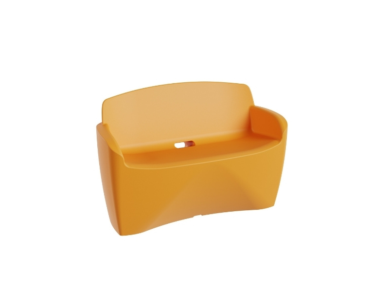 Zweisitzerbank / Loveseat mit Abfluss Nashorn® – Bild 8